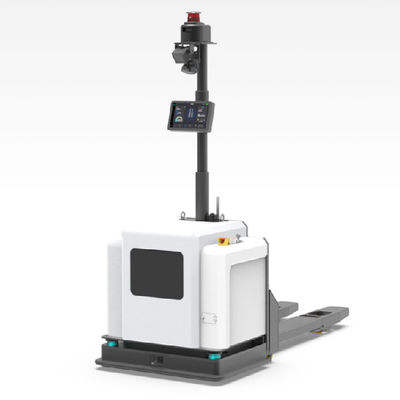 qualità Manipolazione dei pallet Veicolo guidato automatizzato - carrello elevatore senza equipaggio tipo pallet fabbrica